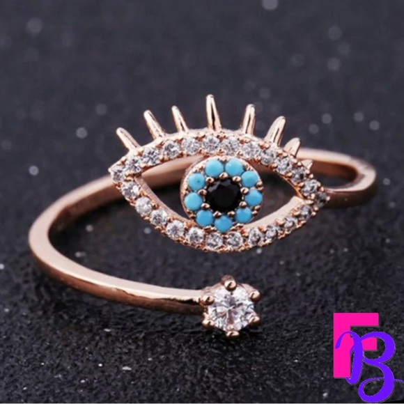 Evil Eye Ring - Picture 6 of 8